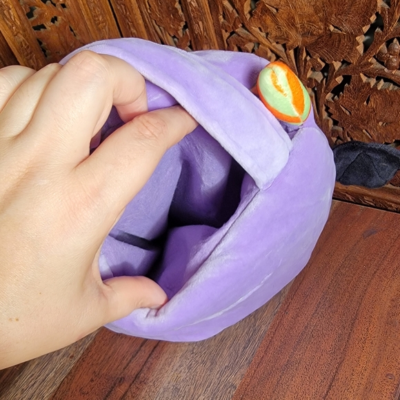 Squishmallows Blaze Bat Monster Halloween Treat Pail,Purse - Picture 8 of 10